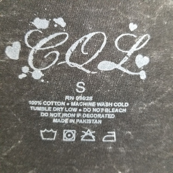 COL Distressed Tee, sz S - Picture 3 of 3